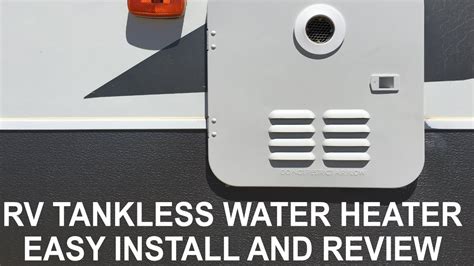 tankless electric water heater camper